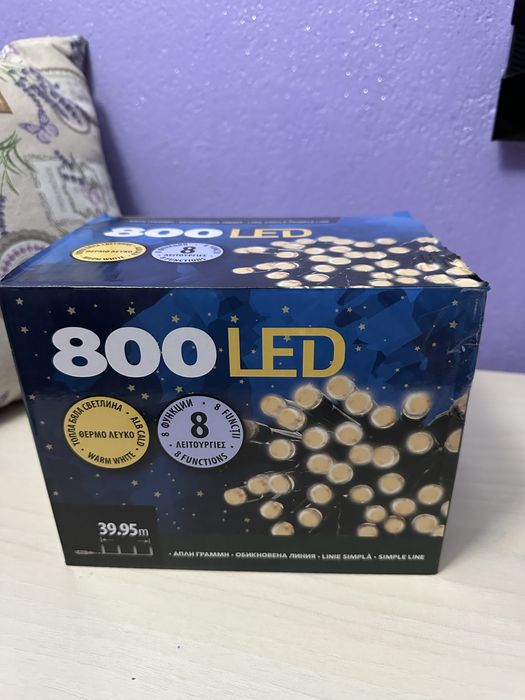 Instalatie cu 800 leduri