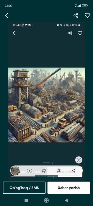 Металлом ташиш темир