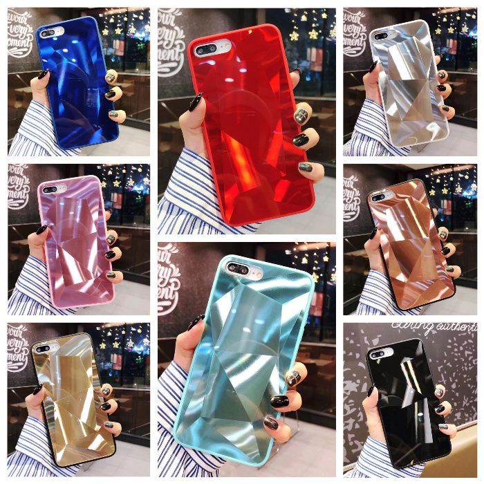 Husa tip oglinda, model Prism pt. iPhone SE 2020, 7, 8, 7 plus, 8 plus