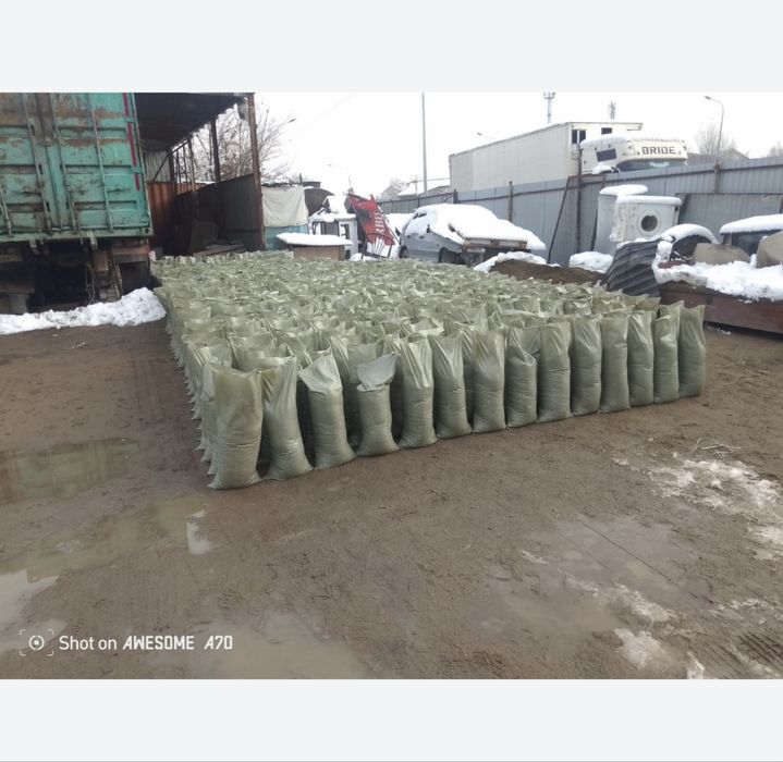 Отсев  глина. Песок