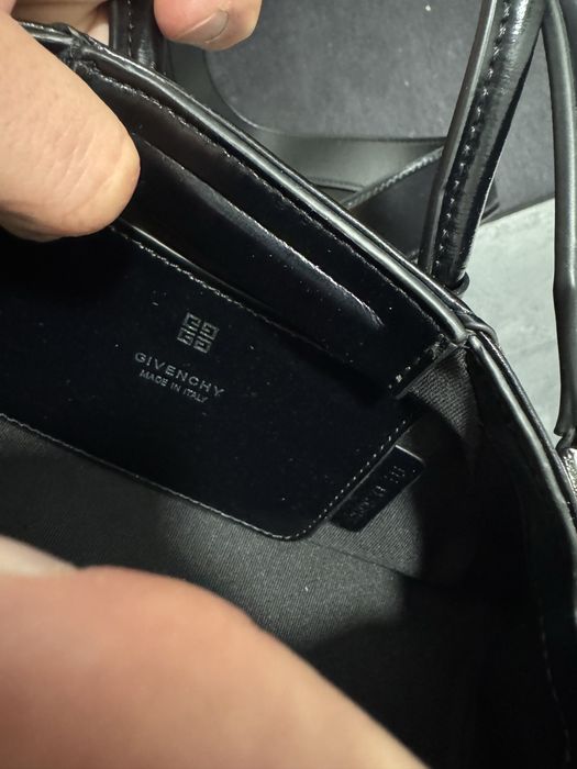 Givenchy Black Mini Antigona Stretch