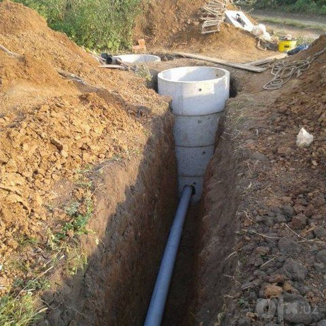 Канализатсия и Водапиравот  казиш  ишлари киламиз