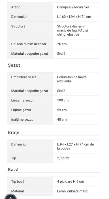 Canapele Chesterfield Mobexpert