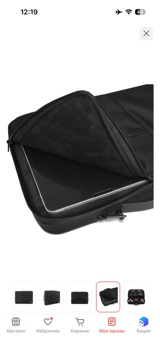 Чехол WIWU Alpha Slim Sleeve до 14" черный