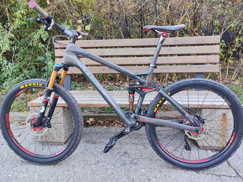 Trek fuel ex 9.9 карбон carbon full  колело среден размер М