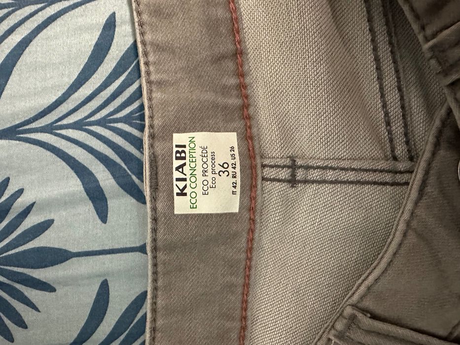 Pantaloni Scurți din Blug Kiabi Eco-Conception, Mărimea 36 (S)
