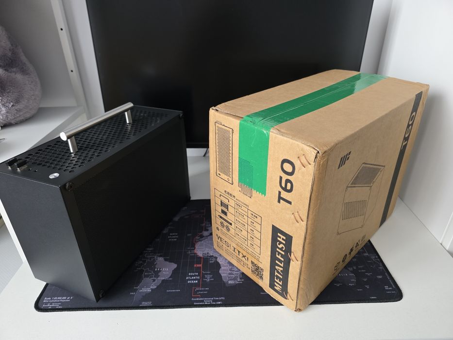 Carcasa PC mini ITX Metalfish T60, noua
