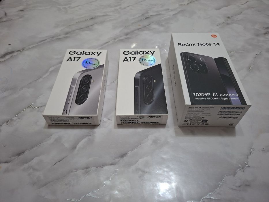 Samsung A 17 Redmi not 14 sotiladi