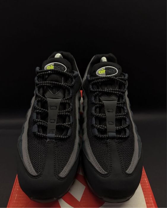 Nike Air Max 95 Retro Logo Black/Grey Volt - 40,41,42,43,44,45,46