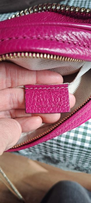 Geantă Gucci originală roz – Piele naturală, stare impecabilă