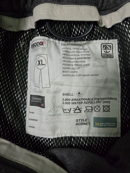 Теплые горнолыжные штаны сноуборд