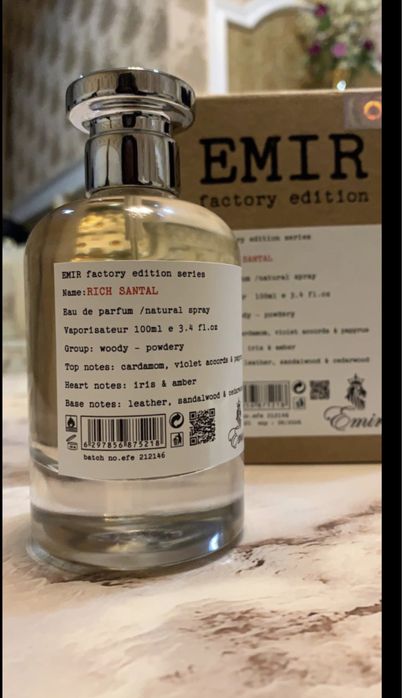Акция !!!BERGAMOT / RICH SANTAL 100 ml atir / parfum / духи / парфюм