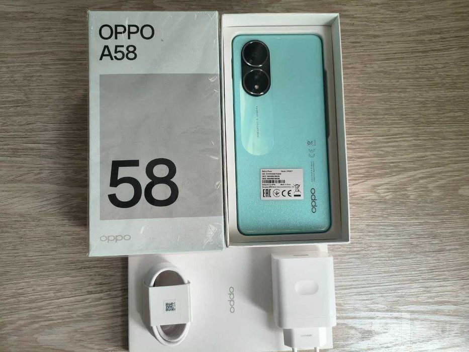OPPO A58 | Новый | Демо-версия | 8/128 ГБ | Dazzling Green