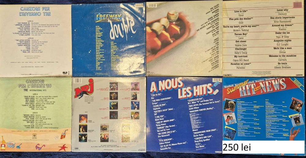 Discuri vinil diverse loturi