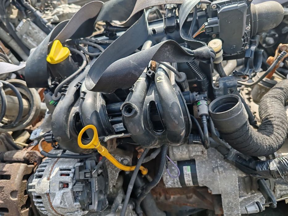 Motor 1.2i de Renault Twingo 2 din 2008 cu Anexe injectoare cod D7FA800