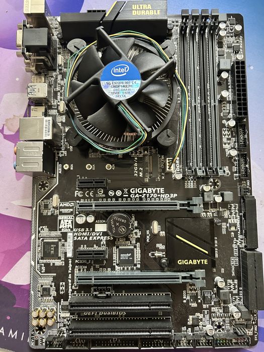 Gigabite Ga-Z170-HD3P intel 6-7 generatie