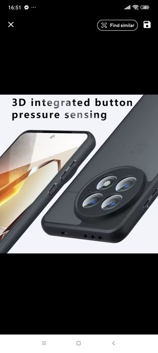 One plus 13,plus 13R силиконов кейс с матов прозрачен гръб нов модел