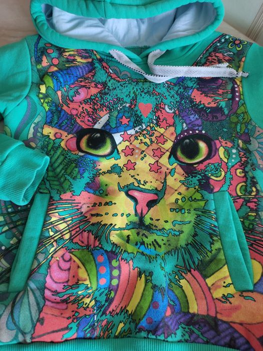 Кофта теплая на 8-10 лет