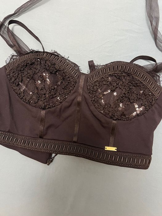 Alessa Game-Changer Кроп-Топ - Черен