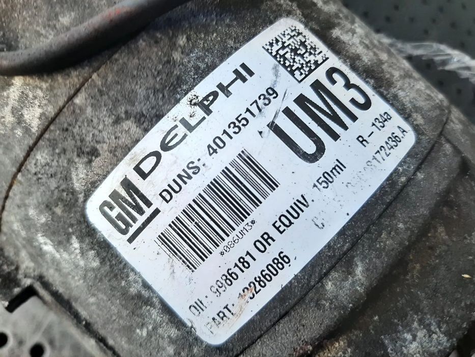 compresor clima ac 1.7 cdti z17dth opel  astra h   401351739  13286086