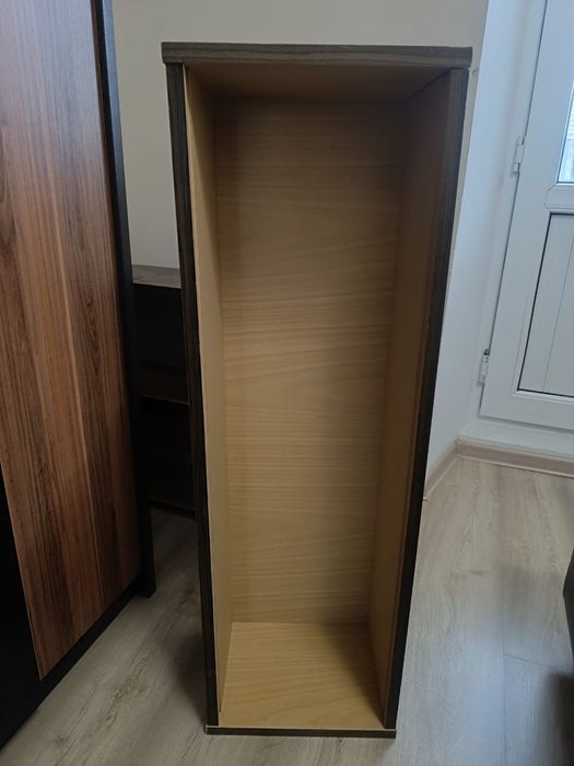 Советские деревянные полки со стеклом