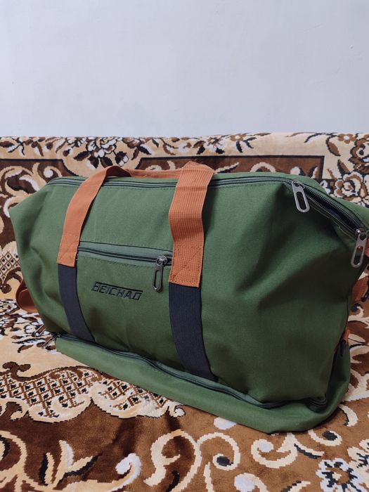 Дорожная сумка зеленый