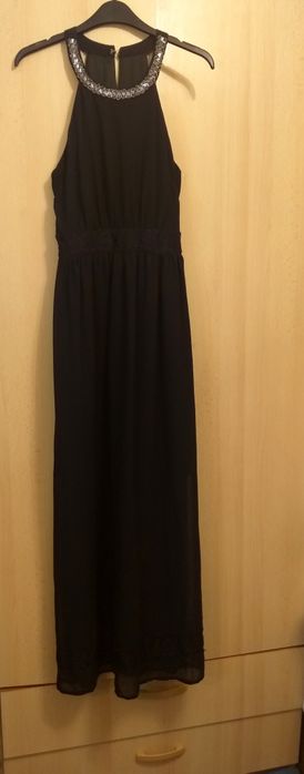 Rochie lunga neagra ocazie