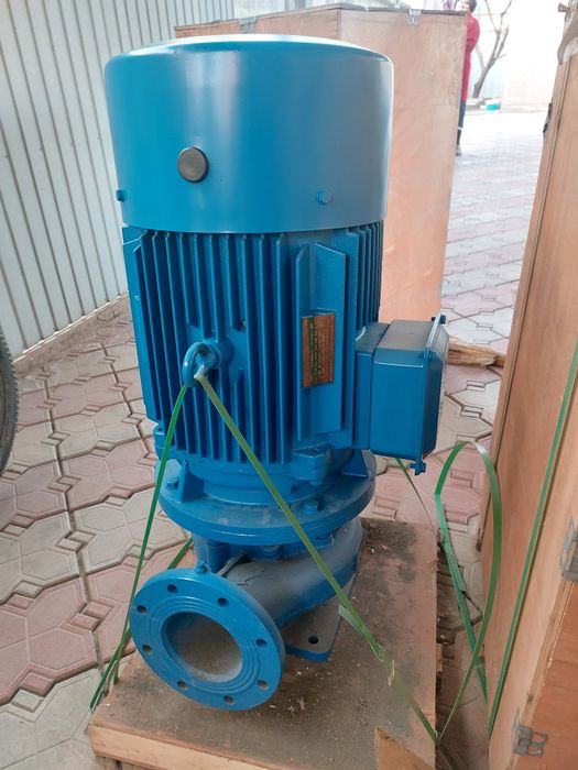 вертикальный циркуляционный насос IRG125-200 с электродвигателем 37 кВ