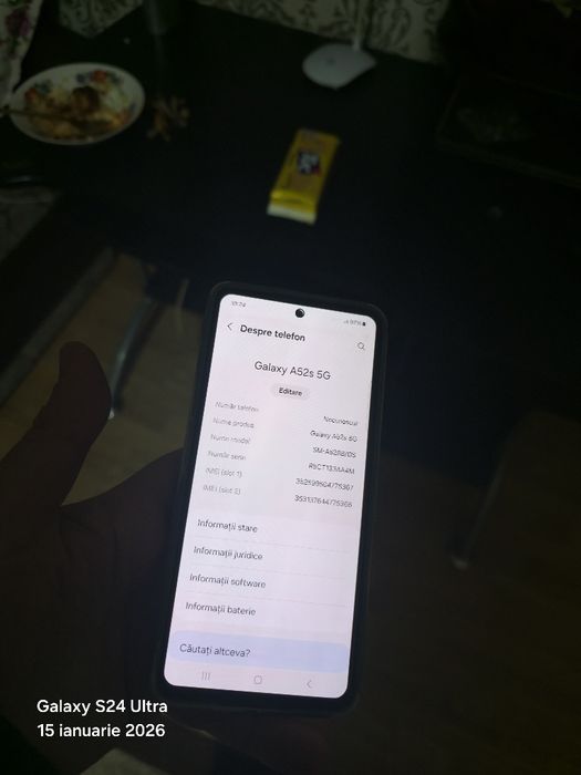 Samsung A52S 5G 128gb 6gb 64mpx stare foarte bună