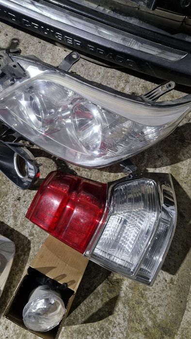 Фары,бамперПрадо 150