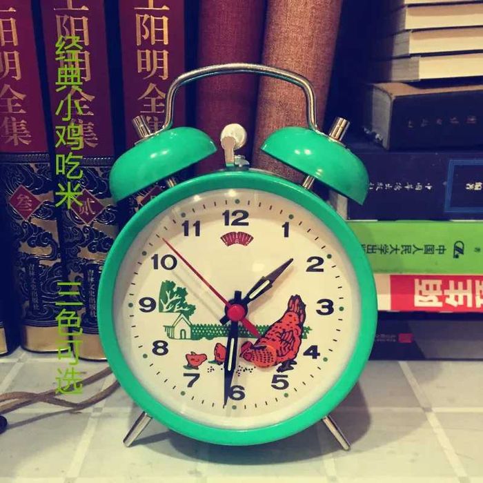 Ceas de birou mecanic retro alarmă ceas de birou metalic desteptator