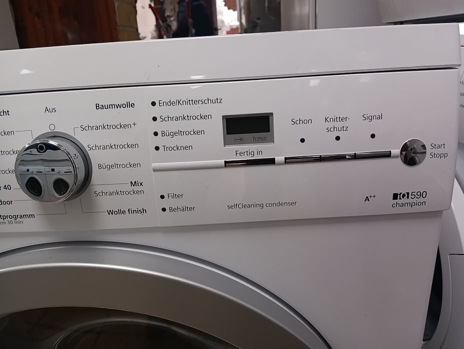 Сушилня с термопомпа Сименс Siemens IQ 590  8кг с две години гаранция!