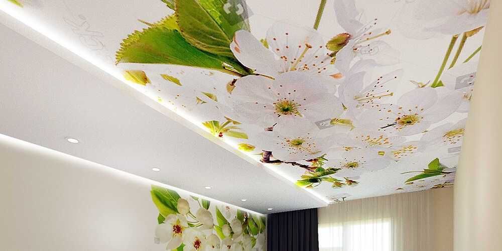 натяжной потолок 3D