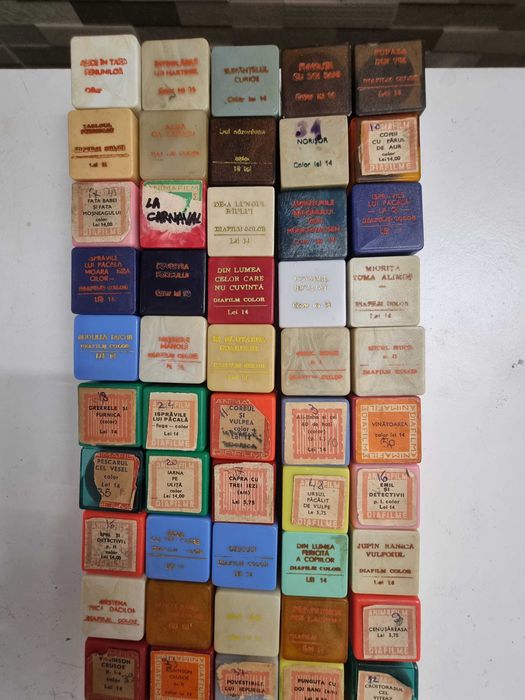 Diafilme cu povesti din perioada RSR, comunista