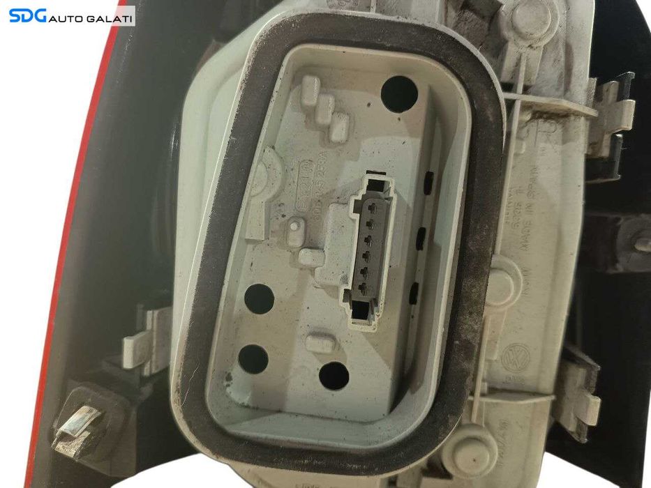 Stop Lampa Tripla Dreapta de pe Aripa Caroserie Volkswagen Polo 9N 2002 - 2005 Cod 6Q6945096B 6Q6945112A [LR2278]