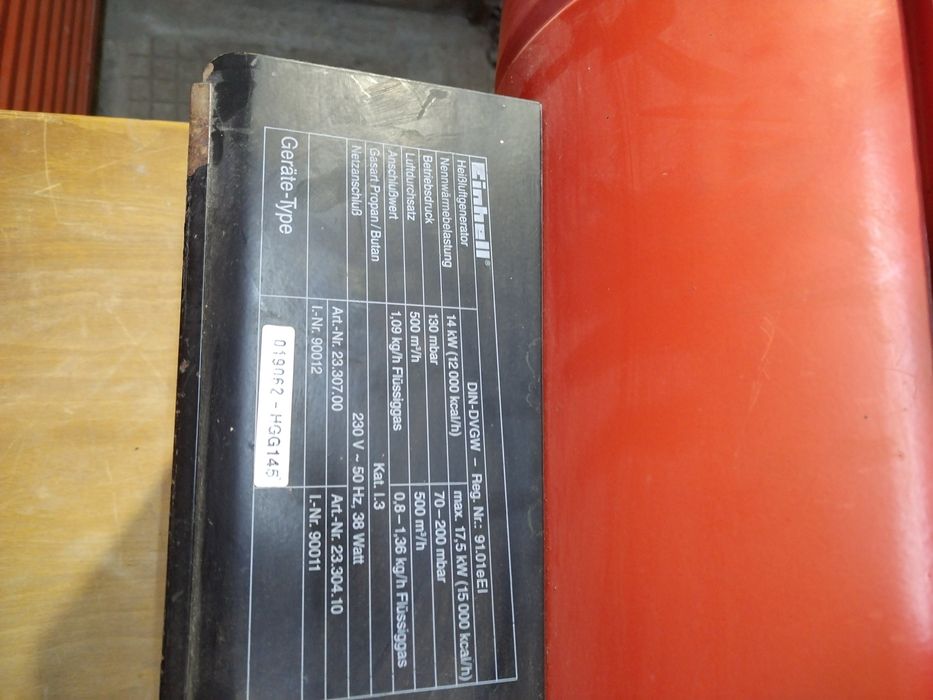 Газов калорифер Enhel 17,5 kw