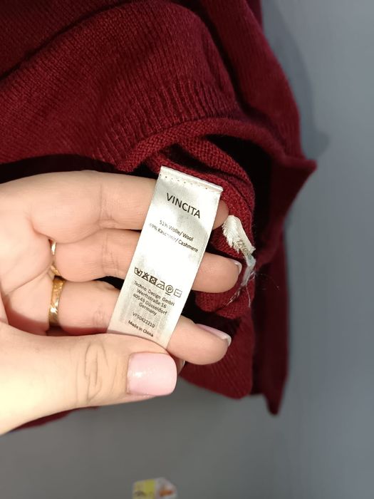 Vincita pulover cașmir și merinos XL