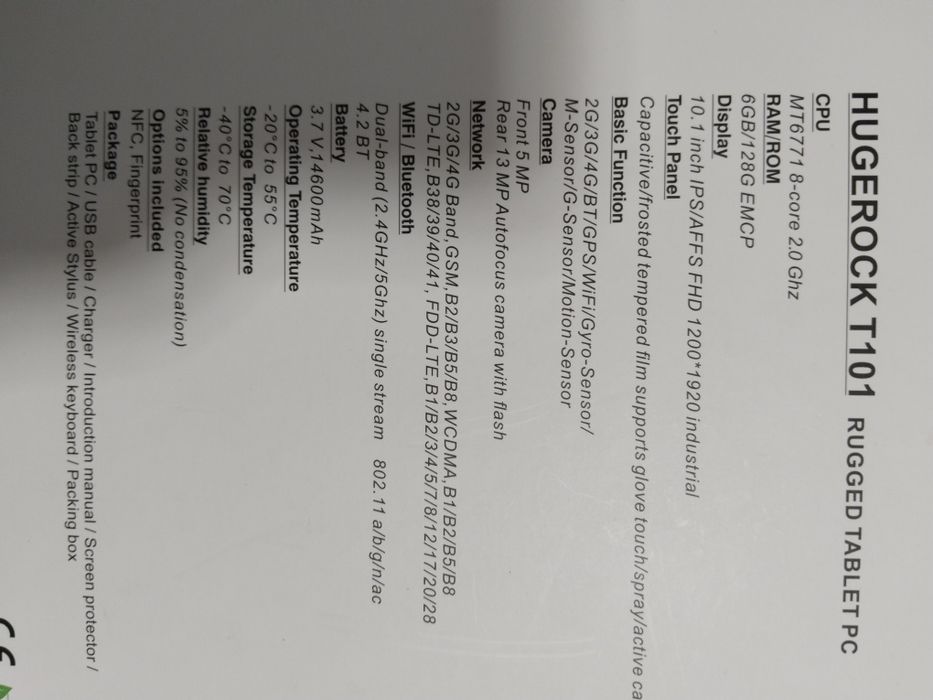 Tastatur-Planshet uchun Klaviatura