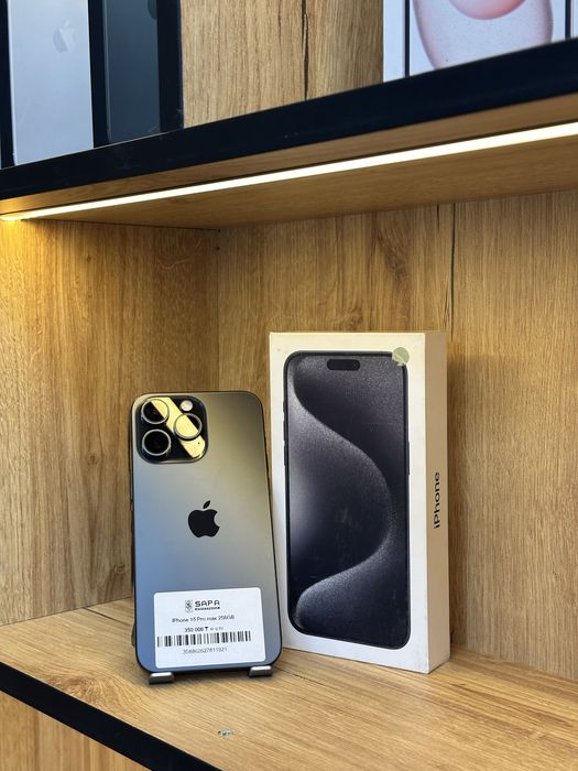айфон 15 про макс 256гб  е сим