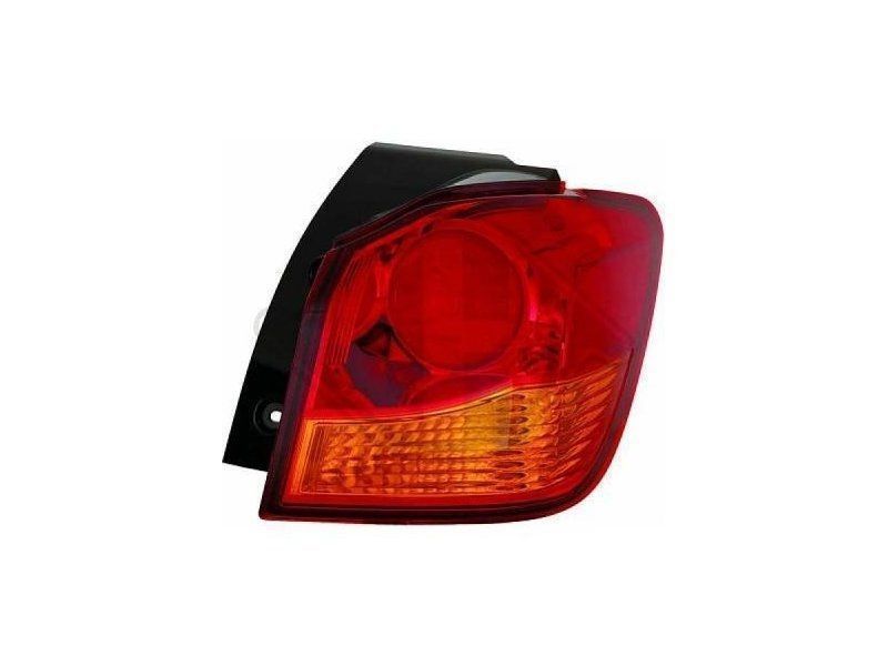 Stop spate lampa Mitsubishi Asx (Ga), 01.2010-, spate, Dreapta, partea exterioara; LED+W21W; cu suport becuri, TYC