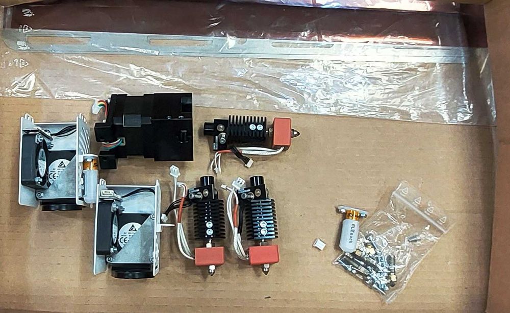 Printer 3D Craftbot Flow Idex XL ca noua +piese extra