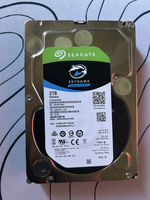Жетский диск HDD 2тб