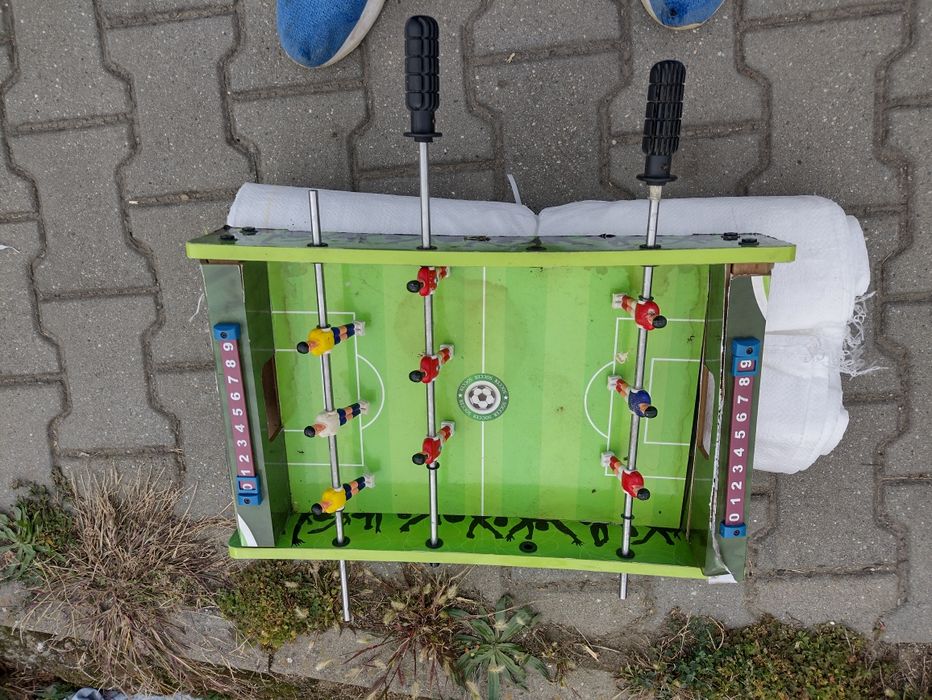 Joc fotbal verde