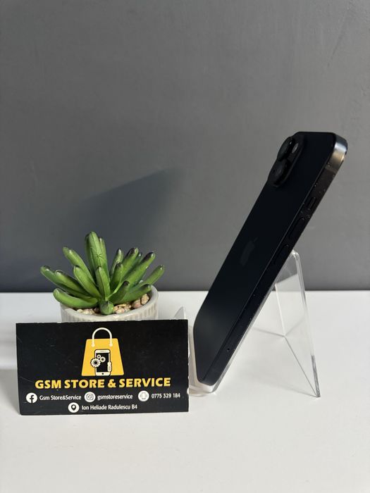 Iphone 15 128Gb Black Garantie Gsm Store&Service