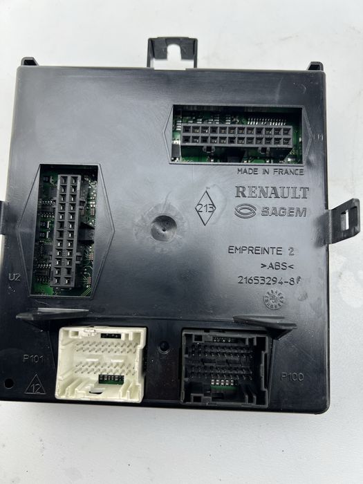 Renault Espace Mk 4 (2002-2014) modul de control electronic și cutie de siguranțe