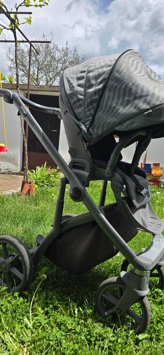 Бебешка количка 2в1 BLOOM GREY ROAN