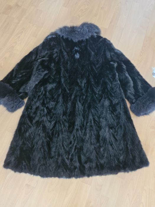 Palton din blana  naturala L-XL