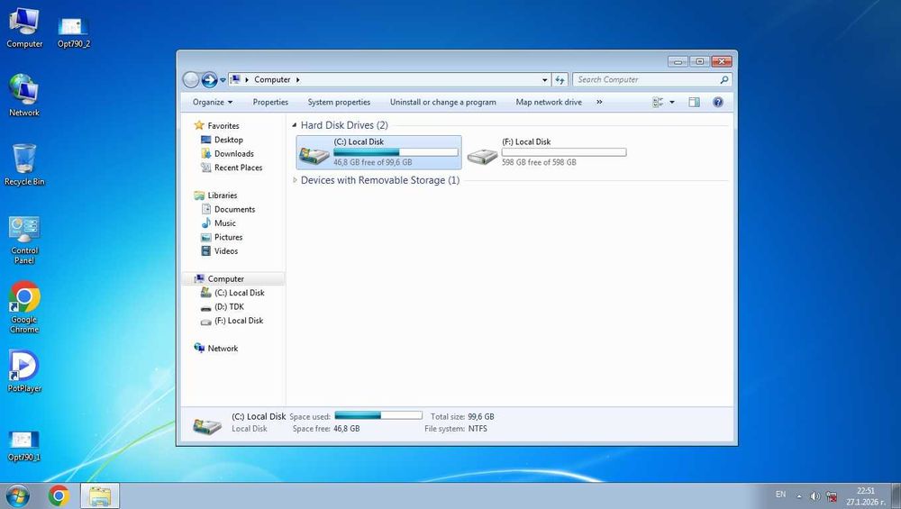 DELL OptiPlex 790, i5-2500, 20GB DDR3, 750GB, Display Port