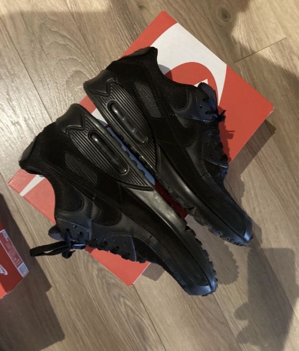 Nike air max 90 black 45.5 ОРИГИНАЛ