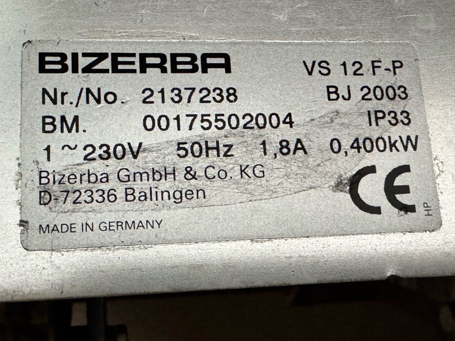 Колбасорезачка Biserba VS 12 F